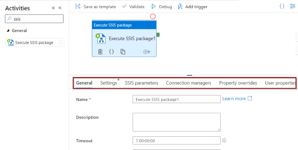 Execute SSIS package in Azure Data Factory